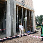 Wmurowanie kamienia węgielnego pod budowę OSP / Marzena Mąkosa / Radio Kielce