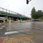 Opady deszczu w Kielcach / Marzena Mąkosa / Radio Kielce