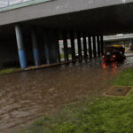 Opady deszczu w Kielcach / Marzena Mąkosa / Radio Kielce