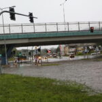 Opady deszczu w Kielcach / Marzena Mąkosa / Radio Kielce