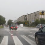 Opady deszczu w Kielcach / Marzena Mąkosa / Radio Kielce