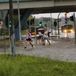 Opady deszczu w Kielcach / Marzena Mąkosa / Radio Kielce