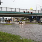 Opady deszczu w Kielcach / Marzena Mąkosa / Radio Kielce