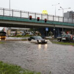 Opady deszczu w Kielcach / Marzena Mąkosa / Radio Kielce