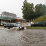 Opady deszczu w Kielcach / Marzena Mąkosa / Radio Kielce
