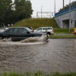 Opady deszczu w Kielcach / Marzena Mąkosa / Radio Kielce