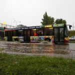 Opady deszczu w Kielcach / Marzena Mąkosa / Radio Kielce