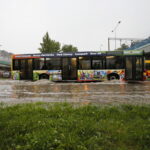 Opady deszczu w Kielcach / Marzena Mąkosa / Radio Kielce