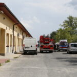 Pożar magazynów z oponami przy ulicy Kolberga / Marzena Mąkosa / Radio Kielce