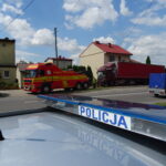 Ostrowiec Św. TIR wjechał w budynek mieszkalny. / Emilia Sitarska / Radio Kielce