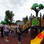 Opatów. Otwarcie placu rekreacyjno-wypoczynkowego / Emilia Sitarska / Radio Kielce