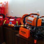 Opatów. Przekazanie sprzętu jednostkom Ochotniczej Straży Pożarnej z gminy opatów / Emilia Sitarska / Radio Kielce