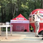 „Koncertowe Lato z Radiem Kielce”. W Parku Miejskim wystąpił raper Michał Sobolewski znany jako „Sobota” / Paweł Solarz / Radio Kielce