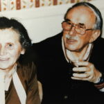 Polacy ratujący Żydów. Nowy Korczyn. Macugowscy. Stefania Macugowska i uratowany Allen Kupfer / Archiwum / rodziny Macugowskich