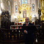 Koncert charytatywny dla Eweliny Różalskiej. Tomasz Staniek, doradca wojewody oraz radny powiatowy / Emilia sitarska / Radio Kielce