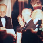 Polacy ratujący Żydów. Nowy Korczyn. Macugowscy. Uroczystość wręczenia medalu Sprawiedliwych Wśród Narodów Świata Stefanii i Józefowi Macugowskim w USA / Archiwum / rodziny Macugowskich