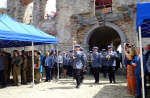 Wojewódzkie Święto Policji na zamku Krzyżtopór w Ujeździe / Emilia Sitarska / Radio Kielce