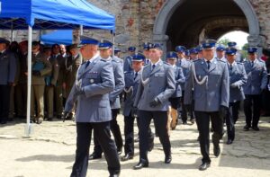 Wojewódzkie Święto Policji na zamku Krzyżtopór w Ujeździe / Emilia Sitarska / Radio Kielce