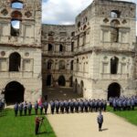 Wojewódzkie Święto Policji na zamku Krzyżtopór w Ujeździe / Emilia Sitarska / Radio Kielce