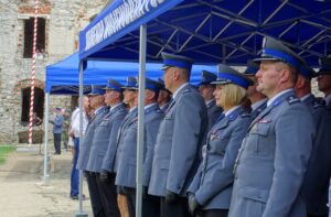 Wojewódzkie Święto Policji na zamku Krzyżtopór w Ujeździe / Emilia Sitarska / Radio Kielce