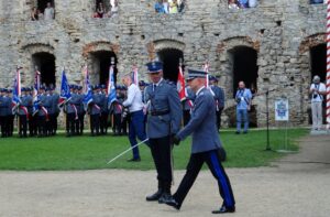 Wojewódzkie Święto Policji na zamku Krzyżtopór w Ujeździe / Emilia Sitarska / Radio Kielce