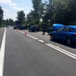 Wypadek w Zwierzyńcu / Tomasz Piwowarski / Komenda Powiatowa Policji w Busku-Zdroju