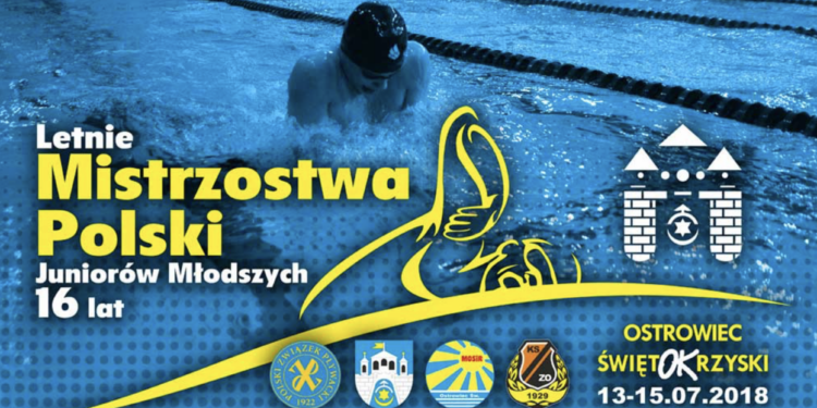 Letnie Mistrzostwa Polski juniorów młodszych w pływaniu / UM Ostrowiec