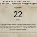 Powstanie - 22.08 / Kartka z Powstania