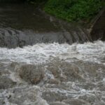 Kielce. Burza nad regionem. Wezbrana Silnica / Jarosław Kubalski / Radio Kielce