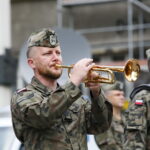 Uroczysty apel na ul. Oleandry / Marzena Mąkosa / Radio Kielce