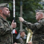 Uroczysty apel na ul. Oleandry / Marzena Mąkosa / Radio Kielce