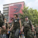 Uroczysty apel na ul. Oleandry / Marzena Mąkosa / Radio Kielce