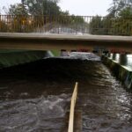 Kielce. Burza nad regionem. Wezbrana Silnica / Jarosław Kubalski / Radio Kielce