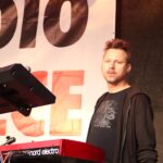 Kielce. Koncertowe Lato z Radiem Kielce. MAFIA. Na zdjęciu: Tomasz Bracichowicz / Stanisław Blinstrub / Radio Kielce