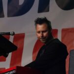 Kielce. Koncertowe Lato z Radiem Kielce. MAFIA. Na zdjęciu: Tomasz Bracichowicz / Stanisław Blinstrub / Radio Kielce