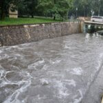 Kielce. Burza nad regionem. Wezbrana Silnica / Jarosław Kubalski / Radio Kielce