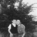 Cesia Kaiser z synem Jurkiem. Bergen-Belsen 1947 / Archiwum rodzinne / Gerald Kaiser