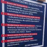 Konferencja PiS - najważniejsze punkty programu wyborczego dla województwa świętokrzyskiego / Marlena Płaska / Radio Kielce