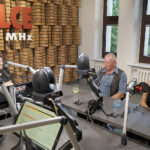 Audycja „Spodziewany Gość”. Na zdjęciu: Ewa Okońska oraz Beata Ryń i Florian Fabrycy / Robert Felczak / Radio Kielce