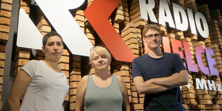 Pokolenie M, od lewej: Katarzyna Prędotka, Agnieszka Sarzała, Mateusz Kaczmarczyk / Kamil Król / Radio Kielce