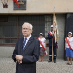 Wojewódzkie obchodów 38. rocznicy powstania "Solidarności". Złożenie kwiatów przed tablicą upamiętniającą strajki pracowników CHEMAR-u / Mateusz Kaczmarczyk / Radio Kielce