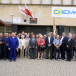 Wojewódzkie obchodów 38. rocznicy powstania "Solidarności". Złożenie kwiatów przed tablicą upamiętniającą strajki pracowników CHEMAR-u / Mateusz Kaczmarczyk / Radio Kielce