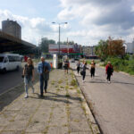 Sesja zdjęciowa na dworcu autobusowym / Mateusz Kaczmarczyk / Radio Kielce