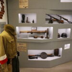 30.08.2018 Kielce. OMPiO. Inauguracja nowej odsłony ekspozycji stałej dotyczącej Okupacji niemieckiej w Kielcach / Mateusz kaczmarczyk / Radio Kielce