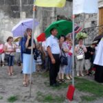 Wiślica. Msza święta inaugurująca 37. Kielecką Pieszą Pielgrzymkę na Jasną Górę / Kamil Włosowicz / Radio Kielce