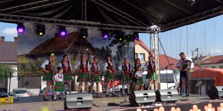 Małogoszcz. Festyn „Rym, cym, cym na ludowo” / Ewa Pociejowska - Gawęda / Radio Kielce