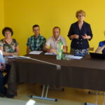 Spotkanie poseł Marii Zuby z mieszkańcami w Centrum Kształceniowo-Integracyjnym w Michniowie / Tomasz Piwko / Radio Kielce