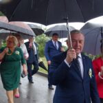 Mirzec. Dożynki powiatowo-gminne. Na zdjęciu: Andrzej Bętkowski - wicewojewoda świętokrzyski / Tomasz Piwko / Radio Kielce