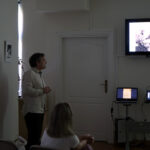 Kielce. Muzeum Historii Kielc. Prezentacja albumu przedstawiającego historię 4. Pułku Piechoty Legionów. Na zdjęciu: Krzysztof Myśliński z Muzeum Historii Kielc / Karol Wójcik / Radio Kielce