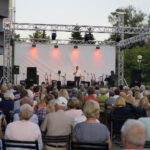 Kielce. Tarasy Sztuki. Letnia scena KCK. Widowisko „Usłyszeć Taniec” / Karol Wójcik / Radio Kielce